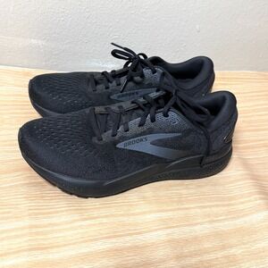 Brooks Ghost 16 110418-1D-020 Sneakers Mens US 10 Black Mesh Road Running Shoes